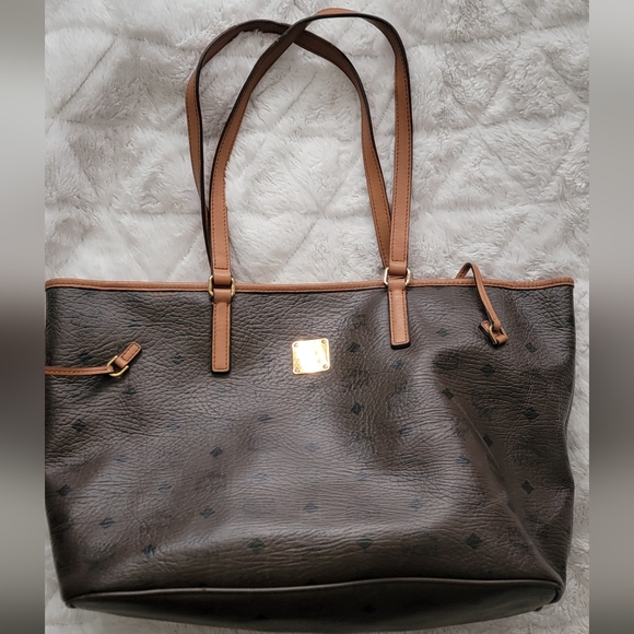 MCM Brown Tote (EUC) - Picture 2 of 4